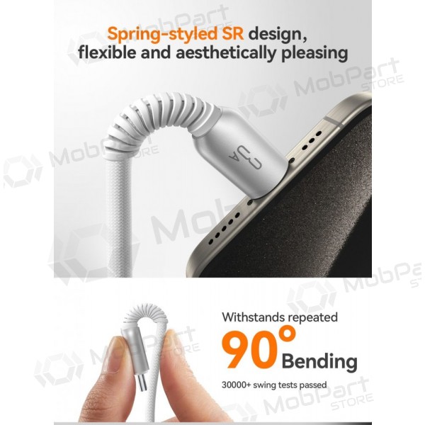USB kabel Joyroom S-A51 USB-A to Lightning 3A 1.2m grå
