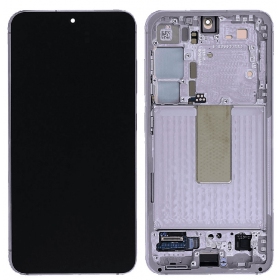 Samsung Galaxy S23 skjerm (levandos) (med ramme) (original)