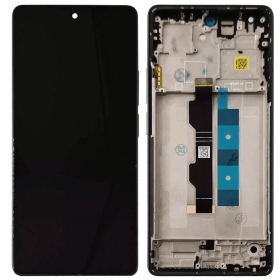 Xiaomi Redmi Note 13 Pro 4G, Poco M6 Pro 4G skjerm (grønn) (med ramme) (original)