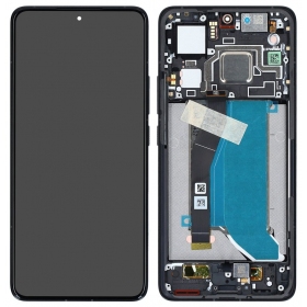Xiaomi 14T skjerm (svart) (med ramme) (original)