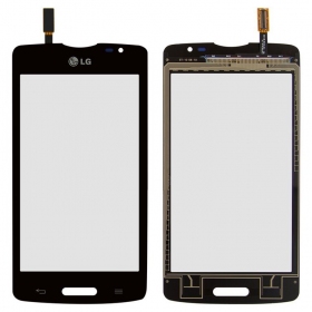 LG L80 Dual D380 berøringssensitivt glass (svart)
