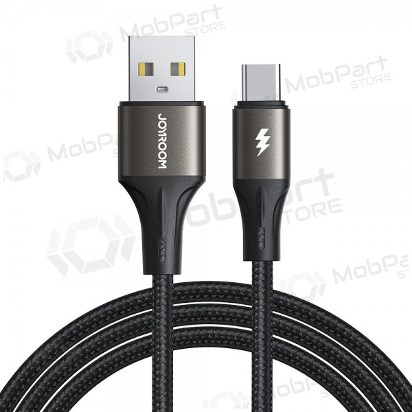 USB kabel Joyroom SA25-AC3 USB to USB-C 3A 1.2m svart