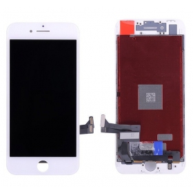Apple iPhone 8 / SE 2020 skjerm (hvit) (brukt grade B, original)