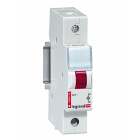 LED-indikator for DIN Legrand 604077 (rød, 230V, TX3 1 mod.)