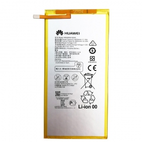 Huawei MediaPad T3 8.0 / T3 10 / T1 8.0 / T1 10 / M1 8.0 / M2 8.0 (HB3080G1EBW / HB3080G1EBC) batteri / akkumulator (4800mAh) (service pack) (original)