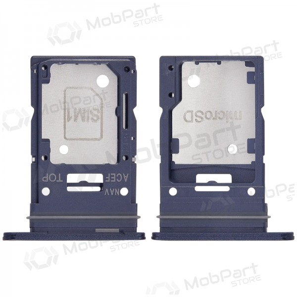 Samsung Galaxy A35 SIM kortholder (blå) (original)