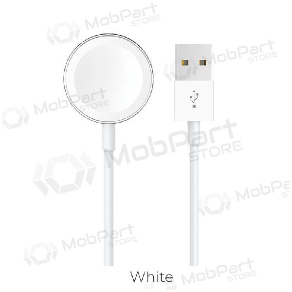 Trådløs lader HOCO CW16 iWatch (hvit)