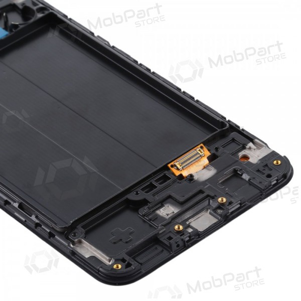 Samsung A305 Galaxy A30 (2019) skjerm (svart) (med ramme) (service pack) (original) Samsung A305 Galaxy A30 (2019) skjerm (svart) (med ramme) (service pack) (original)