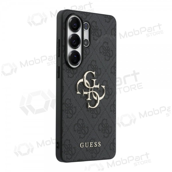 Samsung Galaxy S26 Ultra deksel - Guess PU 4G Metal Logo (grå)