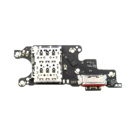 Xiaomi 13 Lite ladekontakt og mikrofon med flex (service pack) (original)