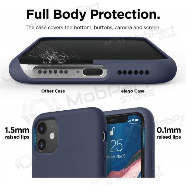 Samsung Galaxy A27 deksel - Liquid Silicone - 1.5mm mørkeblå