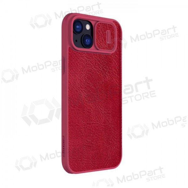 Apple iPhone 14 deksel - Nillkin Leather (rød)