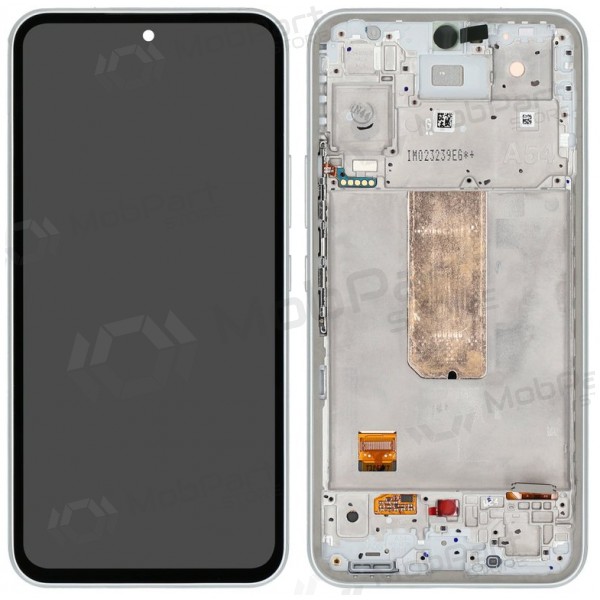 Samsung Galaxy A54 5G skjerm (hvit) (med ramme) (original) Samsung Galaxy A54 5G skjerm (hvit) (med ramme) (original)
