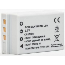 Sanyo DB-L90 foto batteri / akkumulator
