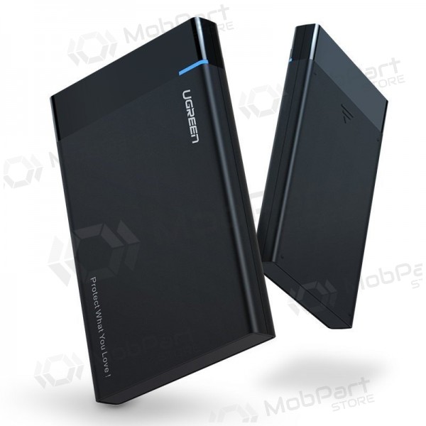 2.5" HDD SSD adapter Ugreen US221 + 0.5m cable svart