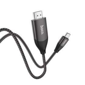 Kabel Hoco UA16 Type-C to HDMI 2.0m grå
