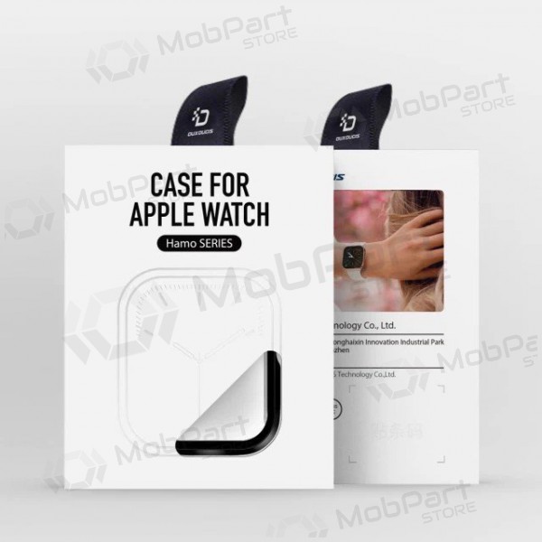 Apple Watch 40mm LCD skjermbeskytter / deksel - Dux Ducis Hamo (svart)