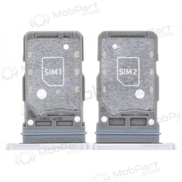 Samsung G991B Galaxy S21 5G SIM kortholder (hvit)
