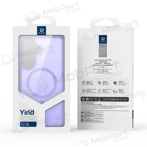 Samsung Galaxy S26+ deksel - Dux Ducis Yind MagSafe (lilla)