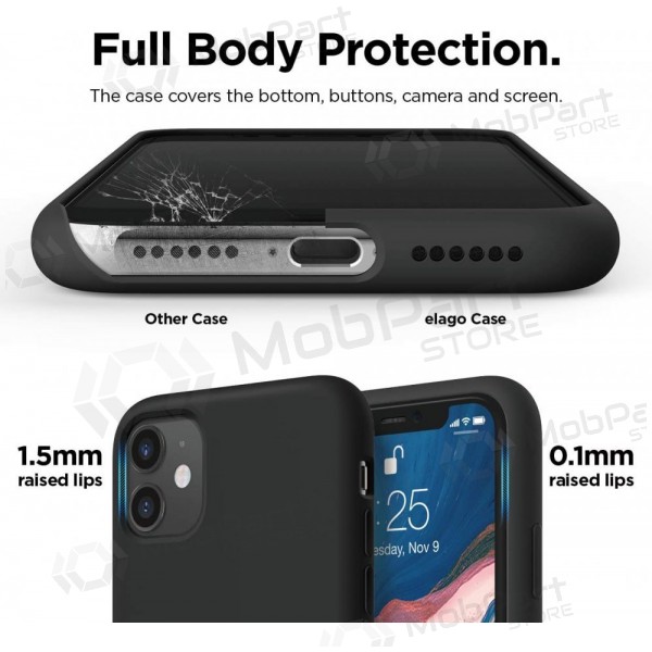 Samsung Galaxy A27 deksel - Liquid Silicone - 1.5mm svart