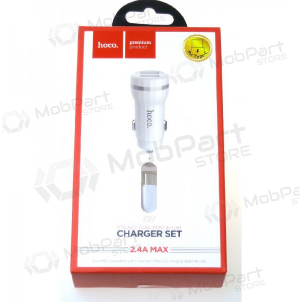 Lader for biler HOCO Z27 USB + 
