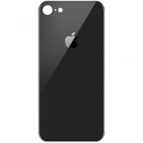 Apple iPhone SE 2020 bakside (svart) (bigger hole for camera)