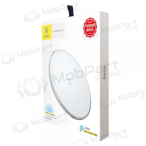 Lader trådløs Baseus Simple (10W) CCALL-JK02 (hvit)