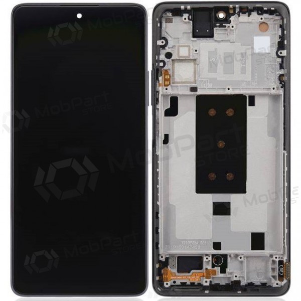 Xiaomi 11T Pro 5G skjerm (svart) (med ramme) (original)