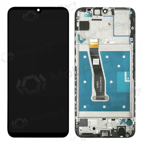 Huawei P Smart 2020 skjerm (svart) (med ramme) (brukt grade B, original) Huawei P Smart 2020 skjerm (svart) (med ramme) (brukt grade B, original)