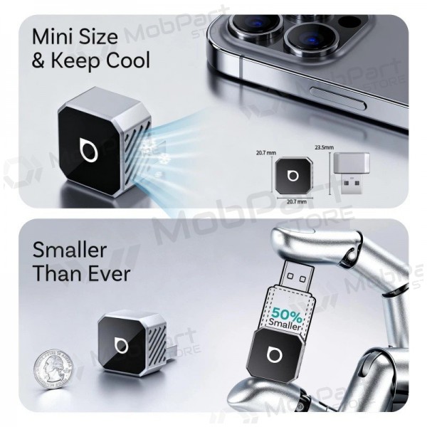 Trådløs CarPlay / Android Auto-adapter Ottocast Mini Cube CP88-T3 svart