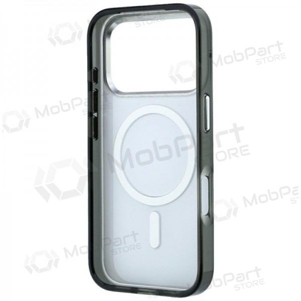 Apple iPhone 18 Pro deksel - Karl Lagerfeld PU Semi Wrap Smooth Sketch Bodies MagSafe (svart)