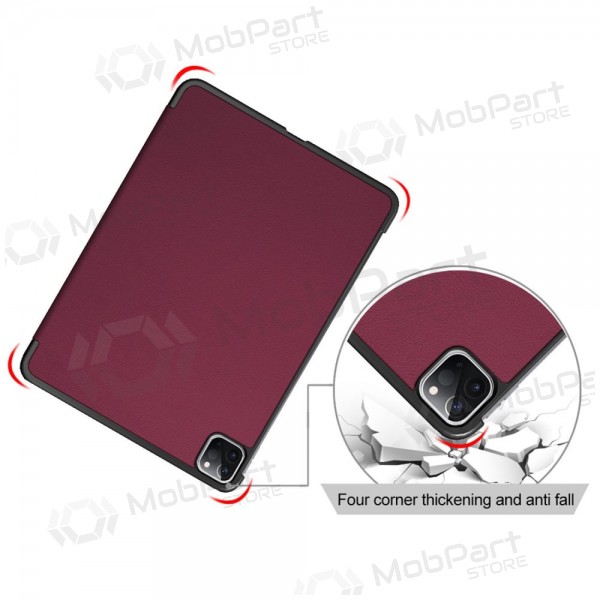 Lenovo Tab 10.1 deksel - Smart Leather bordo