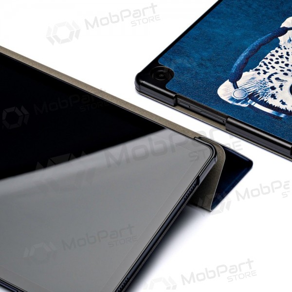 Samsung Galaxy Tab A9+, Tab A11+ deksel - Smart Leather (sad cat)