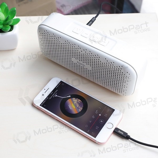 Adapter fra Apple -Lightning- til Audio 3,5 mm HOCO UPA13 (svart)
