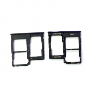 Samsung A405 Galaxy A40 2019 SIM kortholder (svart)