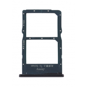 Huawei P40 Lite SIM kortholder (svart)
