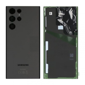 Samsung S908 Galaxy S22 Ultra bakside (Phantom Black) (brukt grade B, original)