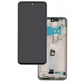 Xiaomi Redmi 10 2022 skjerm (svart) (med ramme) (service pack) (original)