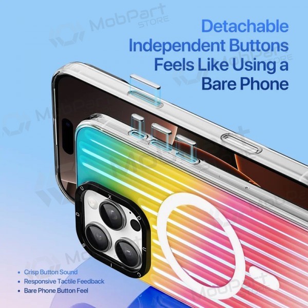 Samsung Galaxy S25 Ultra deksel - Dux Ducis Zest (Gradient Rainbow)