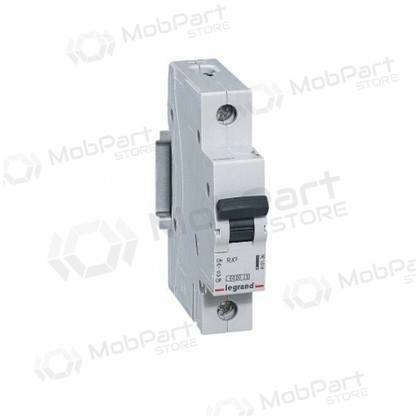 Automatisk bryter MCB RX3 Legrand 419204 (25A, 1P, 230V, 6kA)