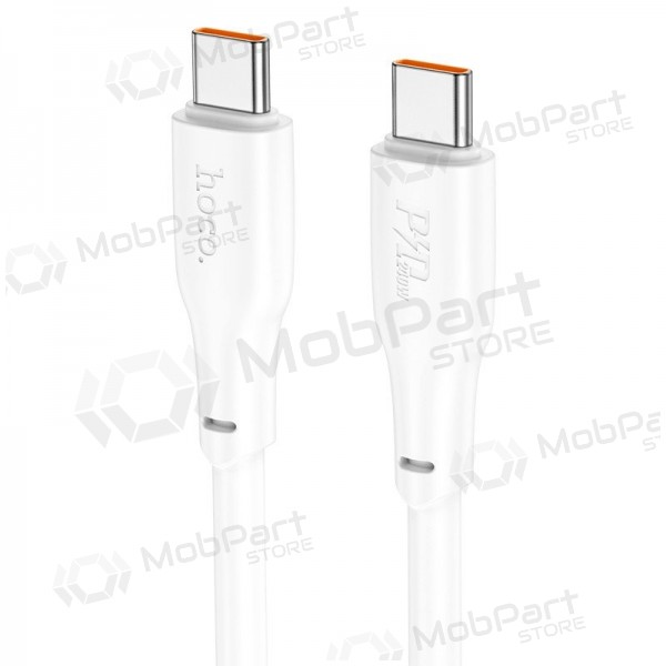 USB kabel Hoco X93 60W USB-C to USB-C 2.0m hvit
