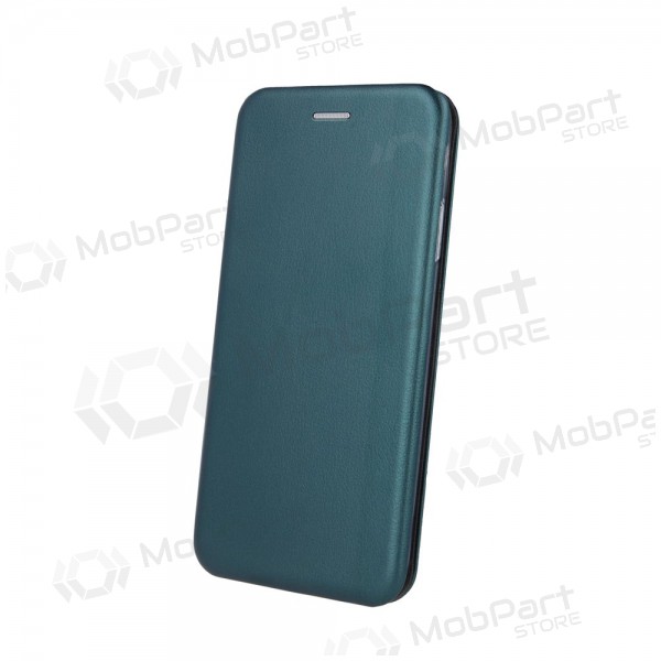 Apple iPhone 12 Pro Max deksel - Book Elegance (mørkegrønn)