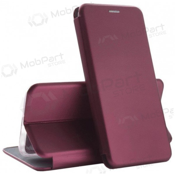 Samsung S906 Galaxy S22 Plus 5G deksel - Book Elegance (burgunder)