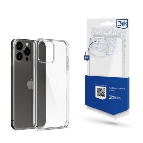 Apple iPhone 16 deksel - 3MK Clear Case (gjennomsiktig)