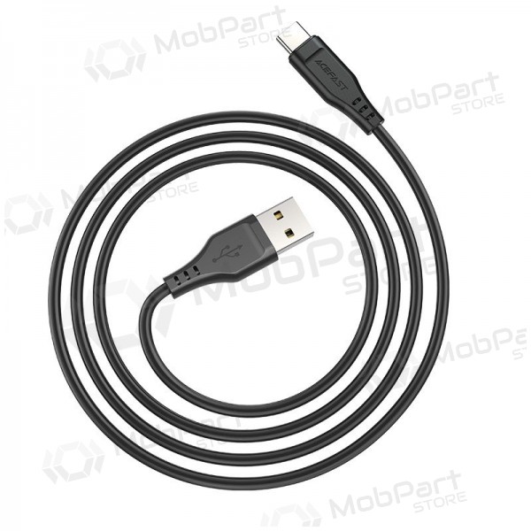 USB kabel Acefast C3-04 USB-A to USB-C 1.2m svart