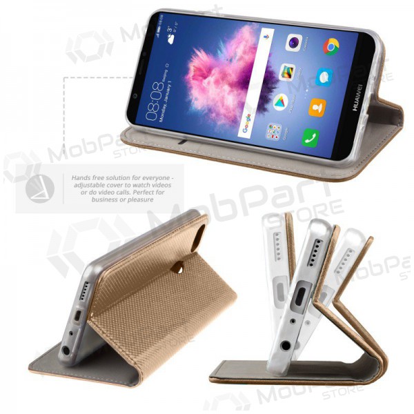 LG G8 ThinQ deksel - Smart Magnet (gull)