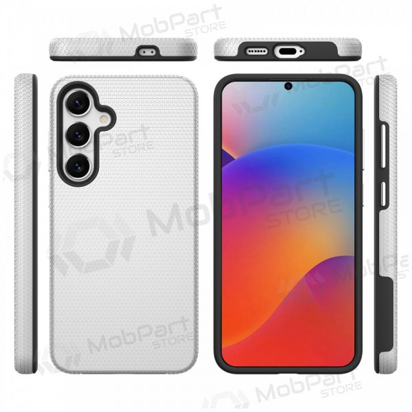 Deksel / etui Perfectionists Triangle Case Samsung A165 A16 4G/A166 A16 5G sølvgrå Deksel / etui Perfectionists Triangle Case Samsung A165 A16 4G/A166 A16 5G sølvgrå