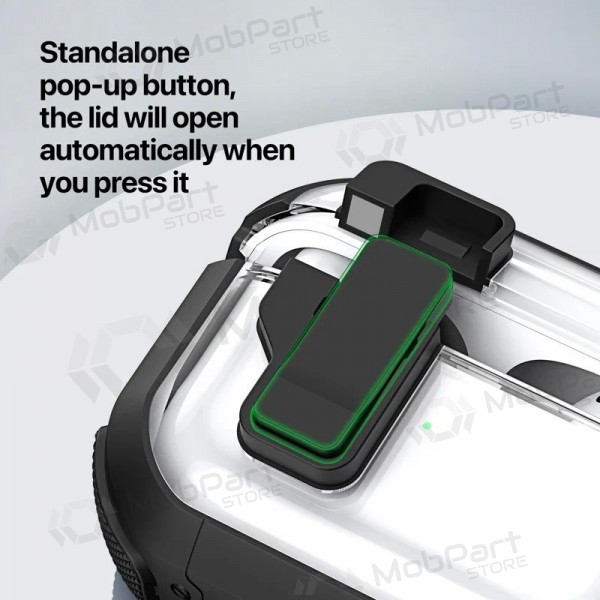 Deksel, etui Dux Ducis PECN Apple AirPods 4 hvit