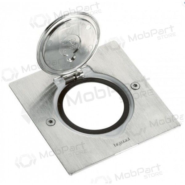 Gulvboksramme 2 mod. Legrand 089700 (rustfritt stål)