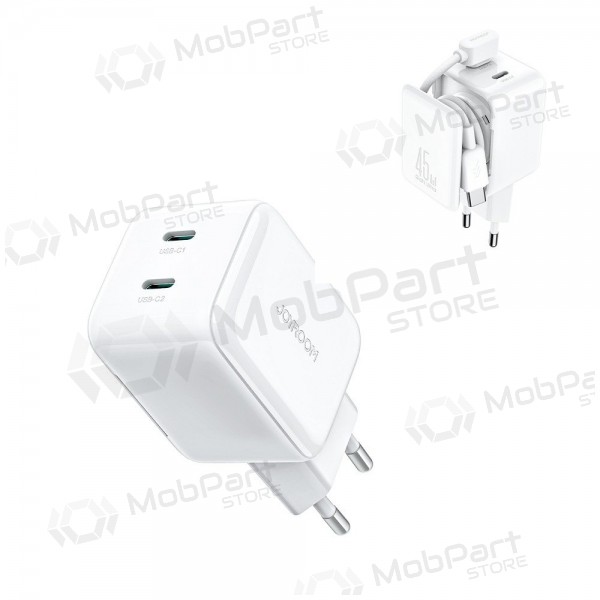 Lader Joyroom JR-TCL05 45W 2xUSB-C hvit